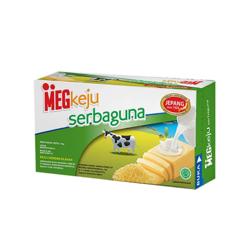 

MEG keju cheddar serbaguna 165g