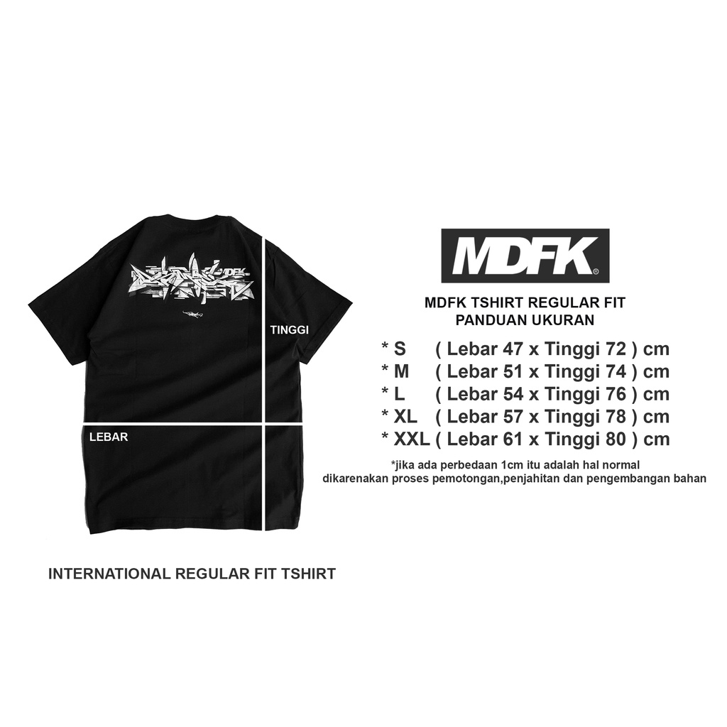 MDFK Asmoe Artists edition tshirt ver 1