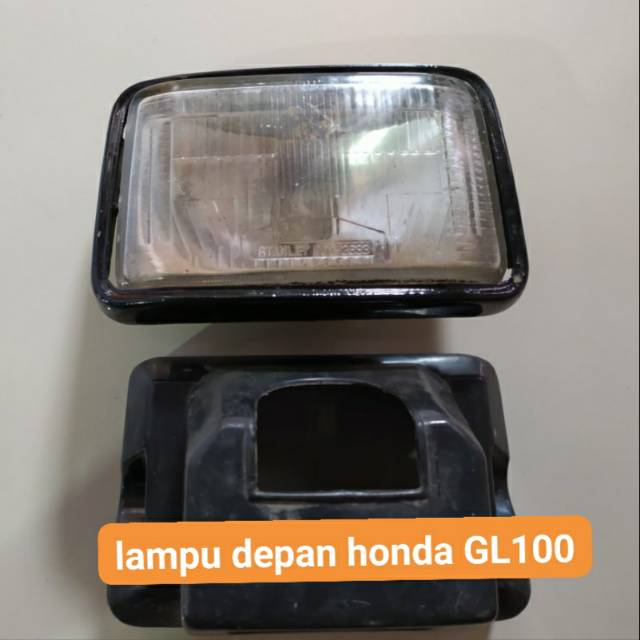 lampu depan honda gl100 headlamp gl100