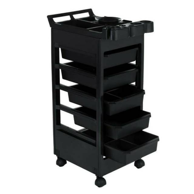 Troli salon 5 susun untuk salon