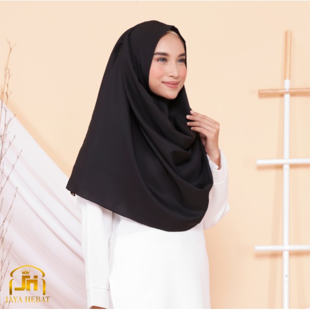 KERUDUNG PASHMINA INSTANT / JILBAB 1 LUBANG SALA OSHI PASHTAN NON PET INSHASHAL