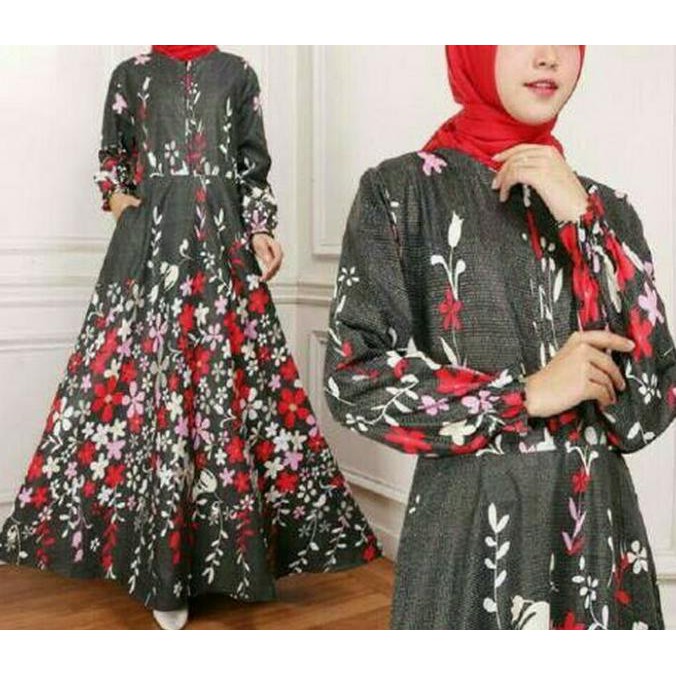 Original Gamis bunga Bukittinggi