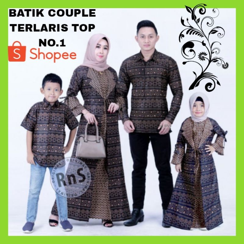 BAJU BATIK COUPLE KELUARGA COUPEL KONDANGAN BATIK KELUARGA KAPELAN KELUARGA
