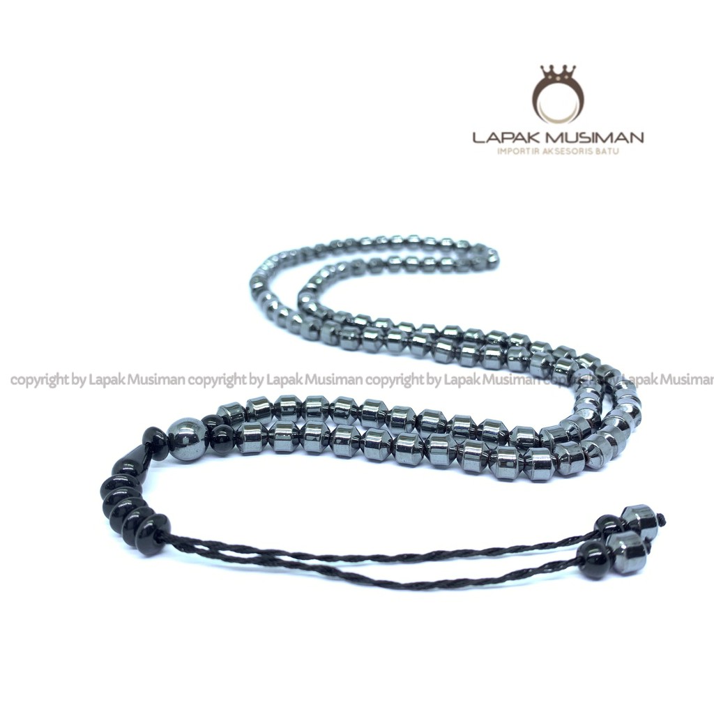 [Bayar di Tempat] Tasbih Batu Kesehatan Blustin Asli Natural 99 Butir