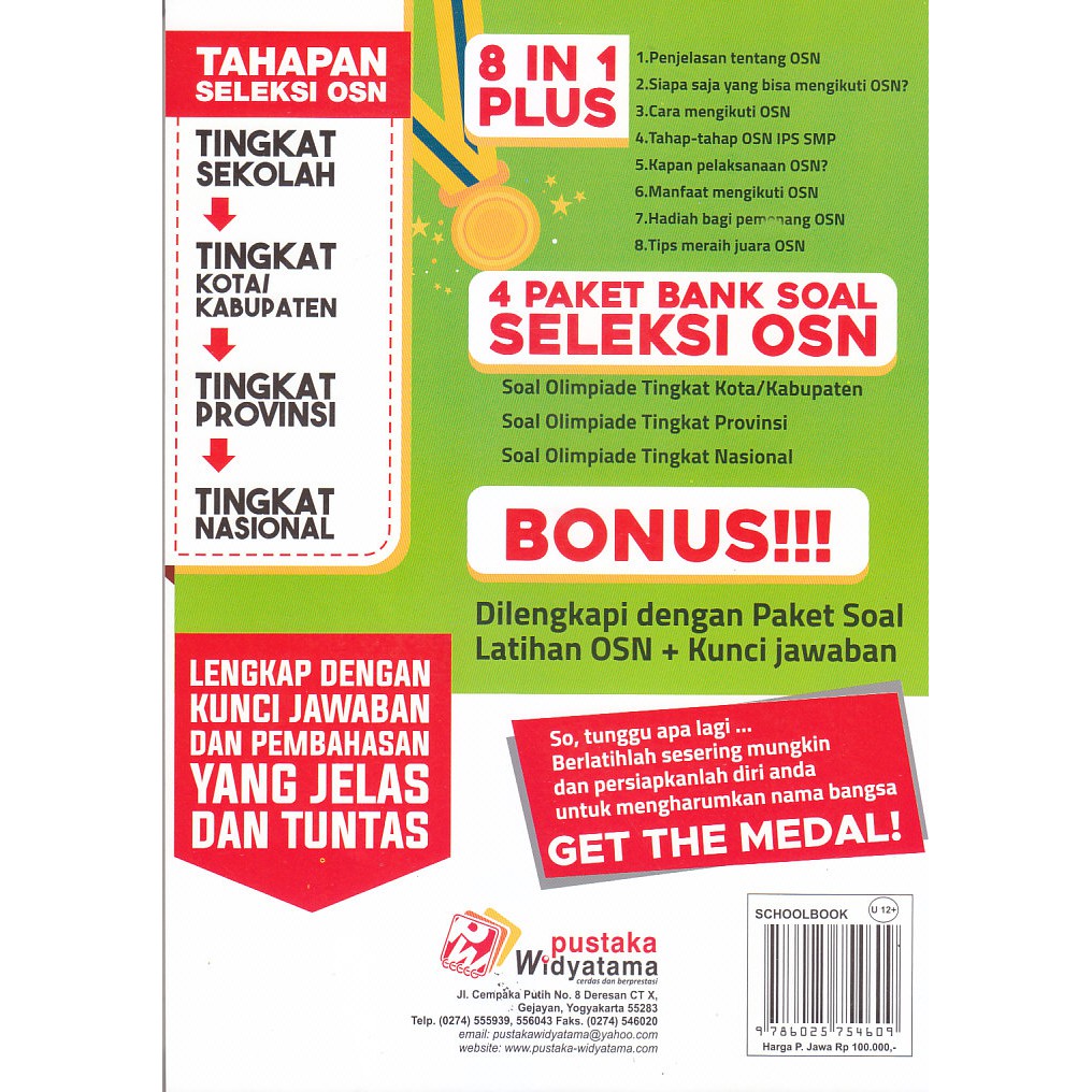 Siap Sekejap Olimpiade IPS SMP Rahasia Juara Olimpiade SAINS Nasional