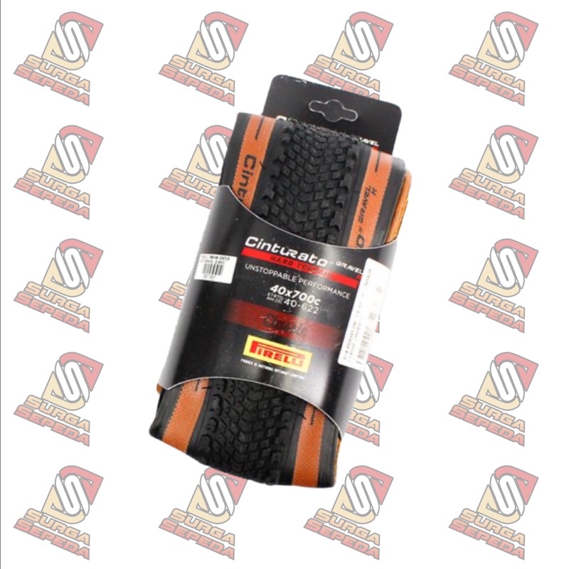 BAN PIRELI CINTURATO 700C GRAVEL TANWALL CLASIC