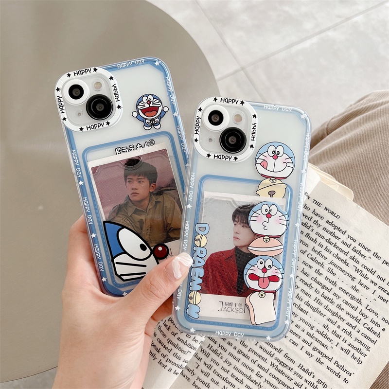 Soft Case Hp Gambar Doraemon Untuk iPhone 14 / 7 / 8plus / 11 / 12 / 13pro Max / X / XR / XS Max / SE 2020