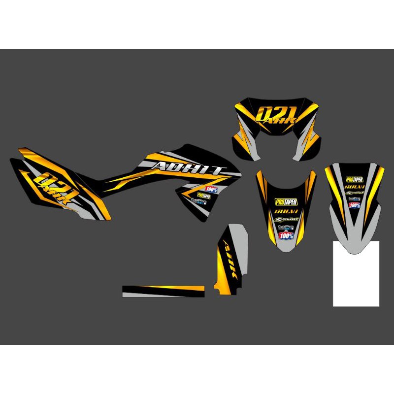 striping decal KLX bf