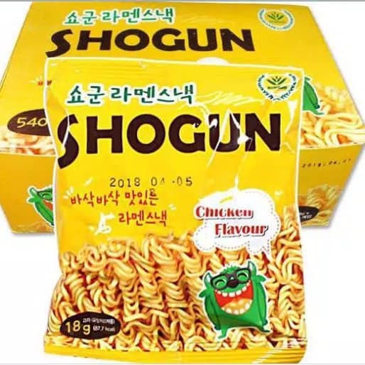 

Siap Krim Mie Shogun Korea Snack Mie Kremes 1Box Isi 30Pack - Spicy