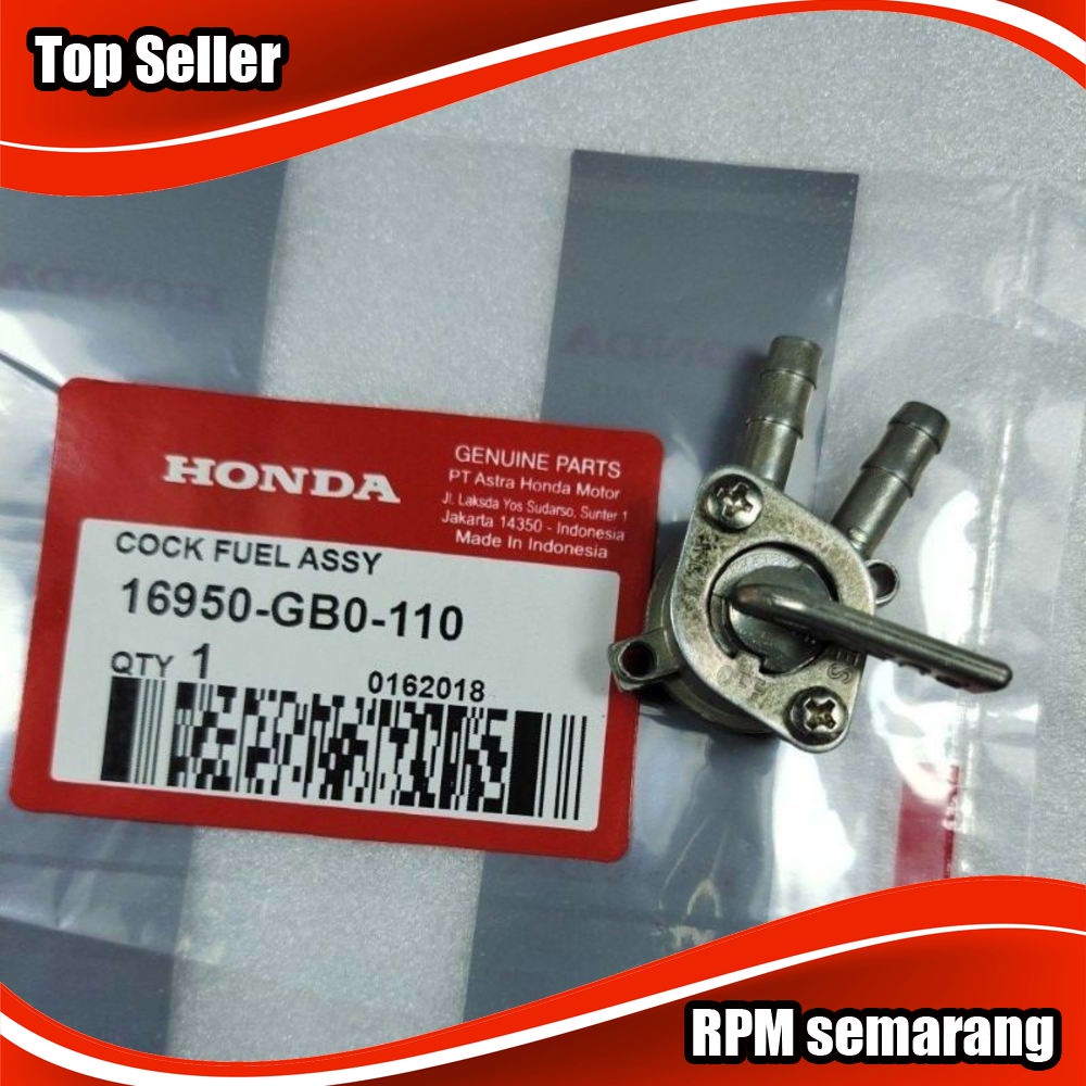Kran bensin fuel cock Honda C70 - C700 - C800 - Pitung Original Distributor Sparepart RPMsemarang