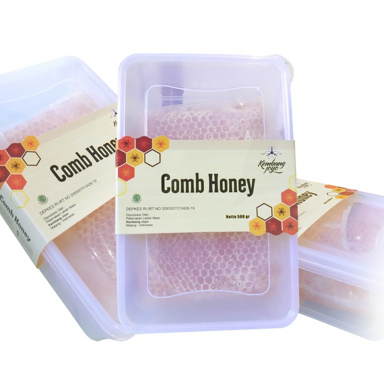 

Madu Kembang Joyo - Comb Honey - Madu Sarang 500 gram