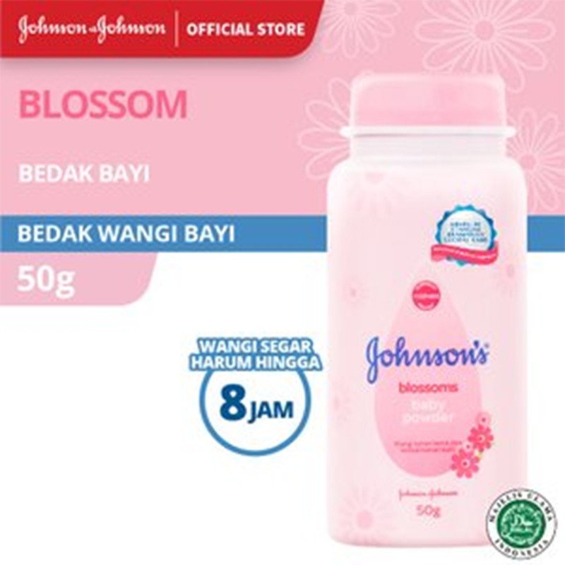 Johnsons Baby Powder Blossom 50gr Bedak Bayi