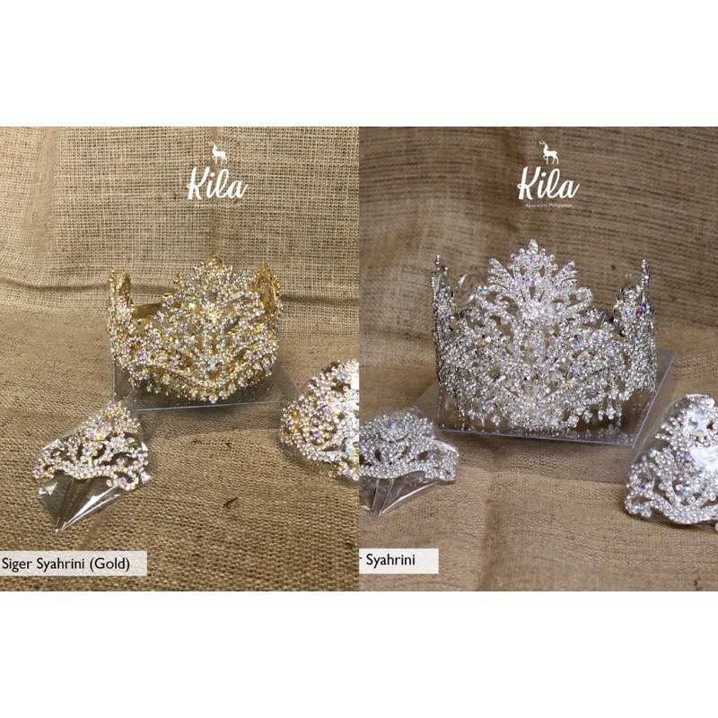 Siger Mahkota Sunda Syahrini Silver / Gold Premium