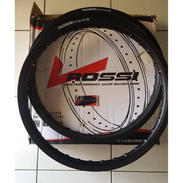 VELG VELK VROSSI SET DEPAN BRLAKANG UKURAN 18X160 185 RX KING