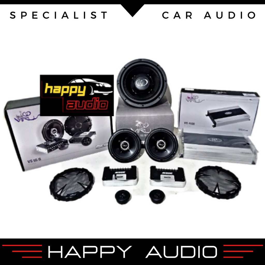 Paket audio Mobil VENOM VIRUS FULL SET POWER 4CH SUBWOOFER SPLIT MURAH ORIGINAL VENOM GARANSI RESMI