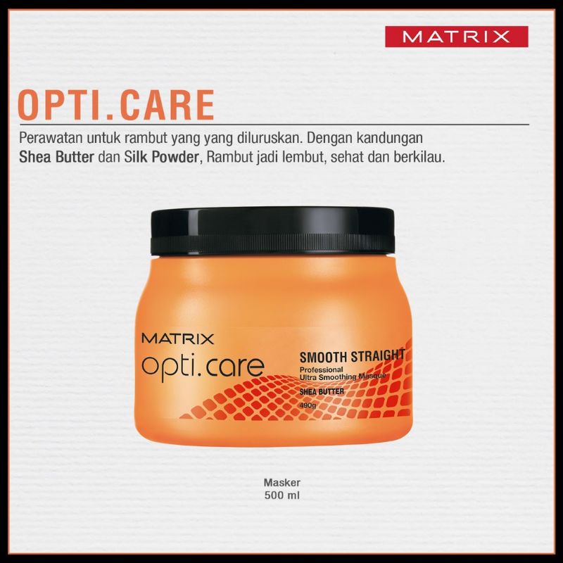 MATRIX Biolage OPTI CARE SMOOTH Mask