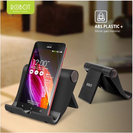 Robot RT-US01 Universal Stent Stand Holder HP For Phone And Tablet - Garansi Resmi 1 Tahun