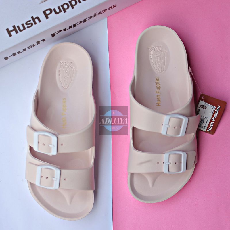 Sandal Hush Puppies Wanita Sandal Hush Puppies Karet Strap Dua Sandal Casual