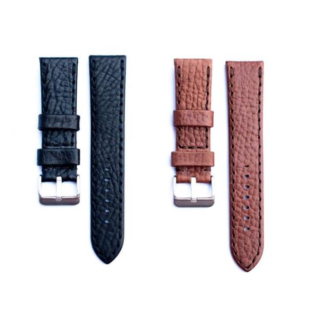 20mm 22mm 24mm leather strap for seiko tali kulit