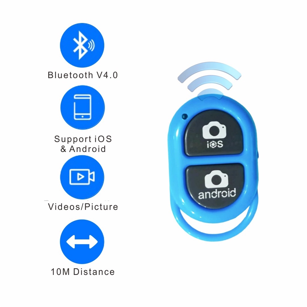 BLUETOOTH SHUTTER ABS 7 REMOTE WIRELESS HP