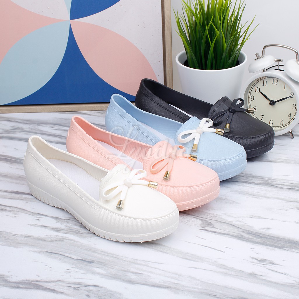 Lyodra Loli Flat Jelly Shoes Import LDR905 Real Pict