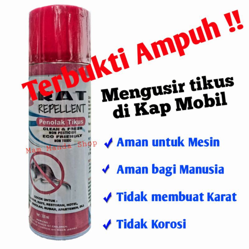 RAT REPELLANT Pengusir Tikus Mobil / Penolak Tikus