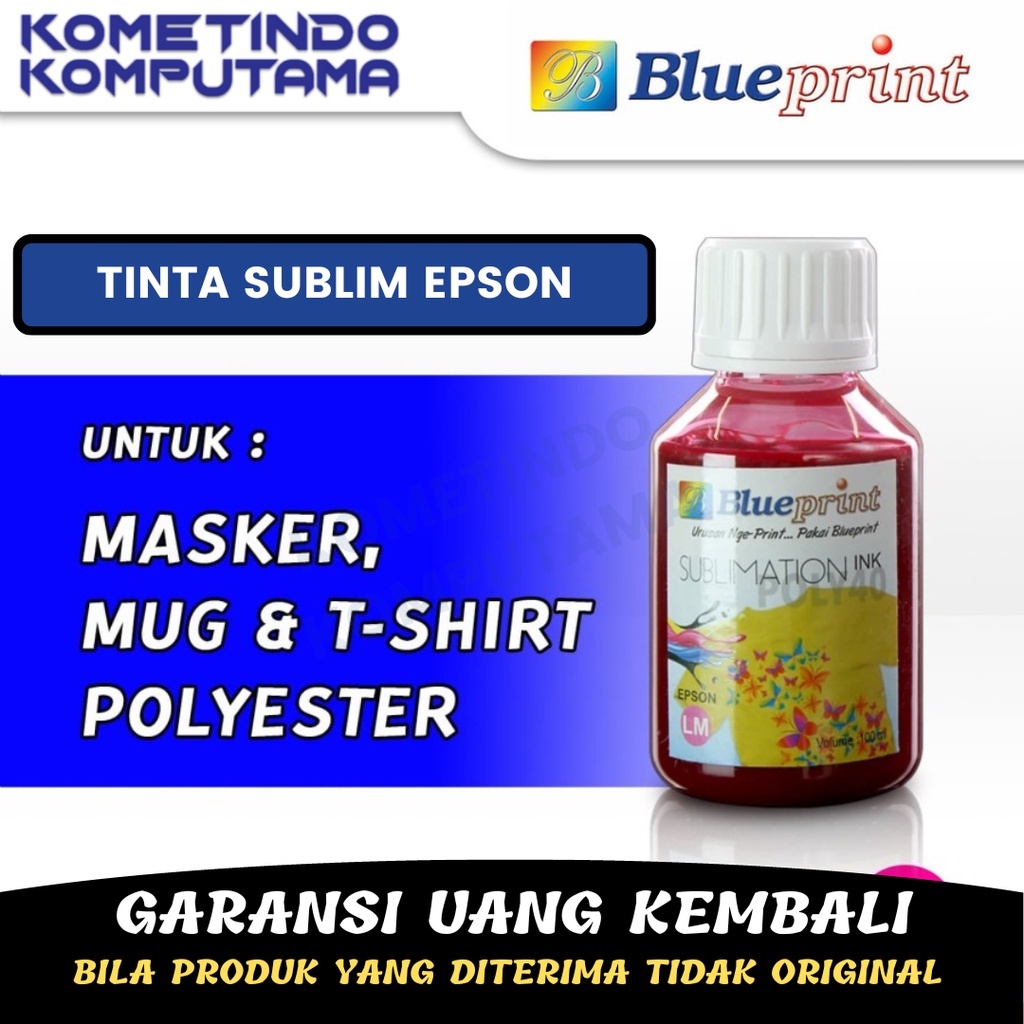 LM Tinta Sublimation Epson BLUEPRINT 100ml LIGHT MAGENTA BP-ML100SPEX