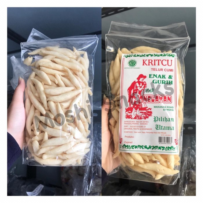 

Q0121Sa Kritcu Super Telur Cumi Nelayan 200Gr Asli Bangka / Stick Cumi Halal D5qs44