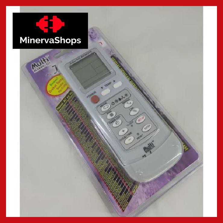 Remot Remote Ac Multi Universal Joker Ac-4000 (Lg, Sharp, Panasonic)