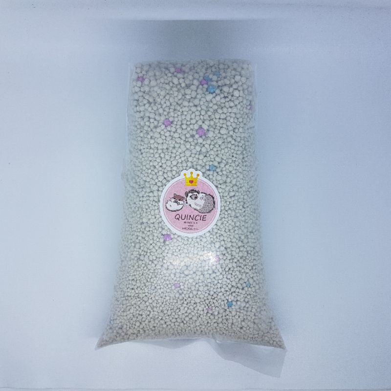 Alas Kandang Pasir Gumpal Wangi Kopi hamster sugar glider kelinci landak mini kucing 800gr