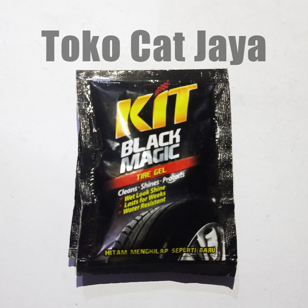 KIT SACHET Black Magic Tire Gel / Semir Ban 35 ml