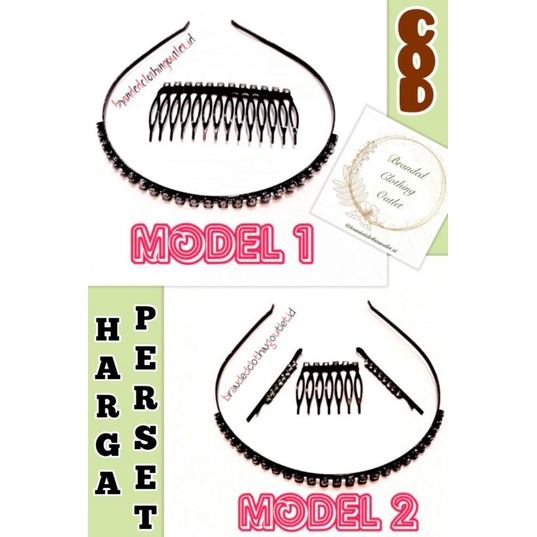 BANDO KAWAT BESI MUTIARA / BANDO BESI 1 SET / BANDO BESI / SIRKAM BESI / HAIRPIN BESI / BANDO KOREA 