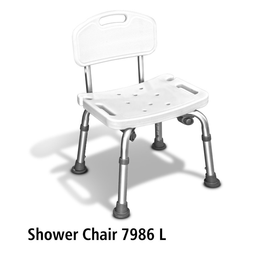 Shower Chair Bath Bench Kursi Mandi Meja Bangku Mandi Aluminium Fs798l Shopee Indonesia