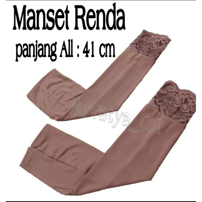 Manset Tangan Renda Manset Tangan Brokat