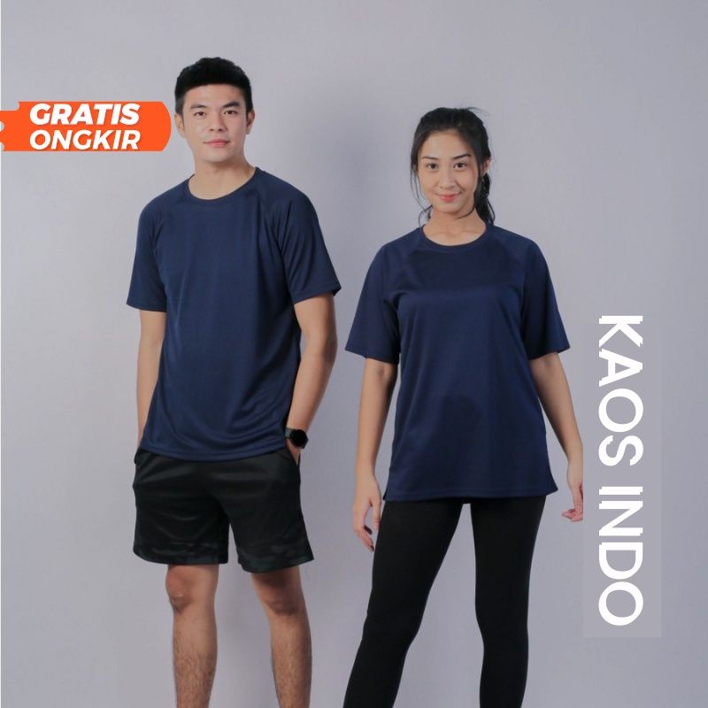 THEHIKAM Official - KAOS POLOS Lengan Pendek catton Combed 30s Unisex Pria Wanita OBLONG Distro Bandung Premium