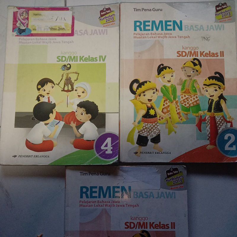REMEN BASA JAWI KANGGO SD/MI KELAS 2 SD BAHASA JAWA KELAS 2 SD dan 4 SD REMEN BAHASA JAWI KELAS 2 SD
