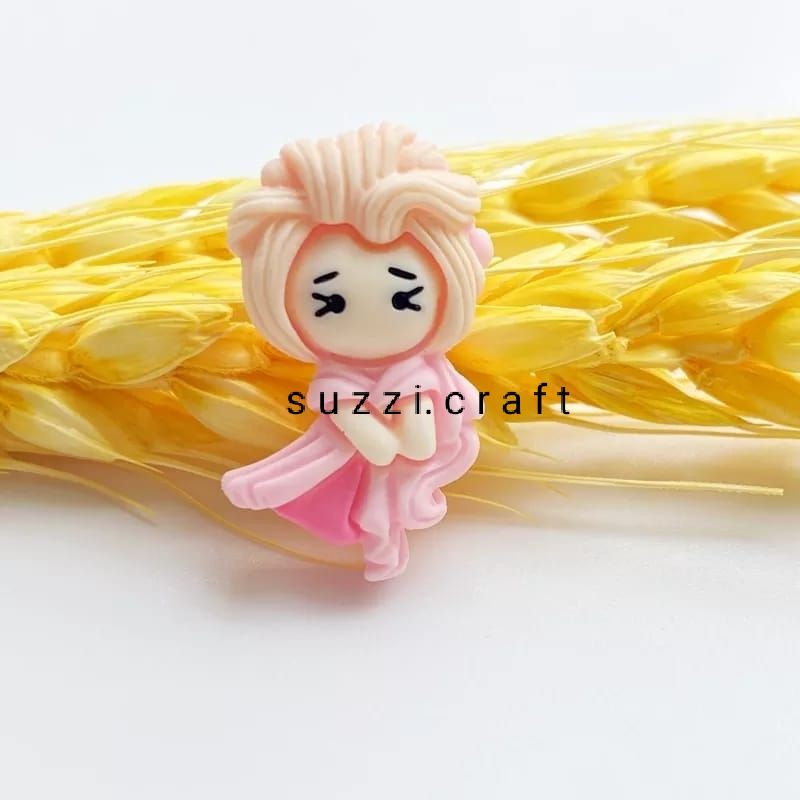 resin clay mermaid princess besar harga per 2 pcs