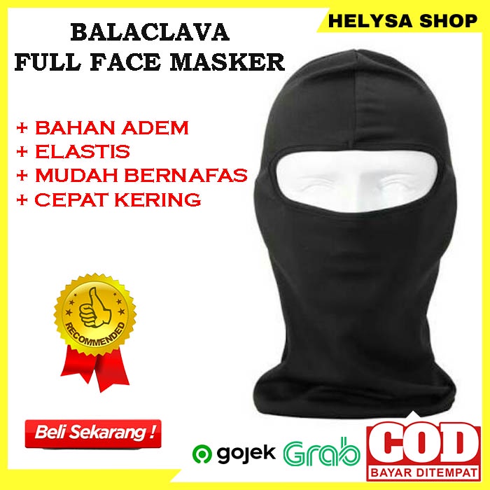 BALACLAVA MASKER NINJA BUFF MASKER KEPALA SARUNG KEPALA MASKER BIKER MASKER RIDER ALPIN