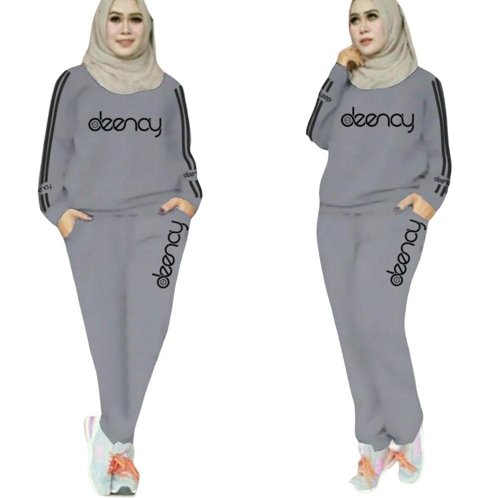 SETELAN WANITA L XL XXL 3XL St jumbo marimar Olivia Olah Raga Wanita , Baju Senam , , Baju Training 