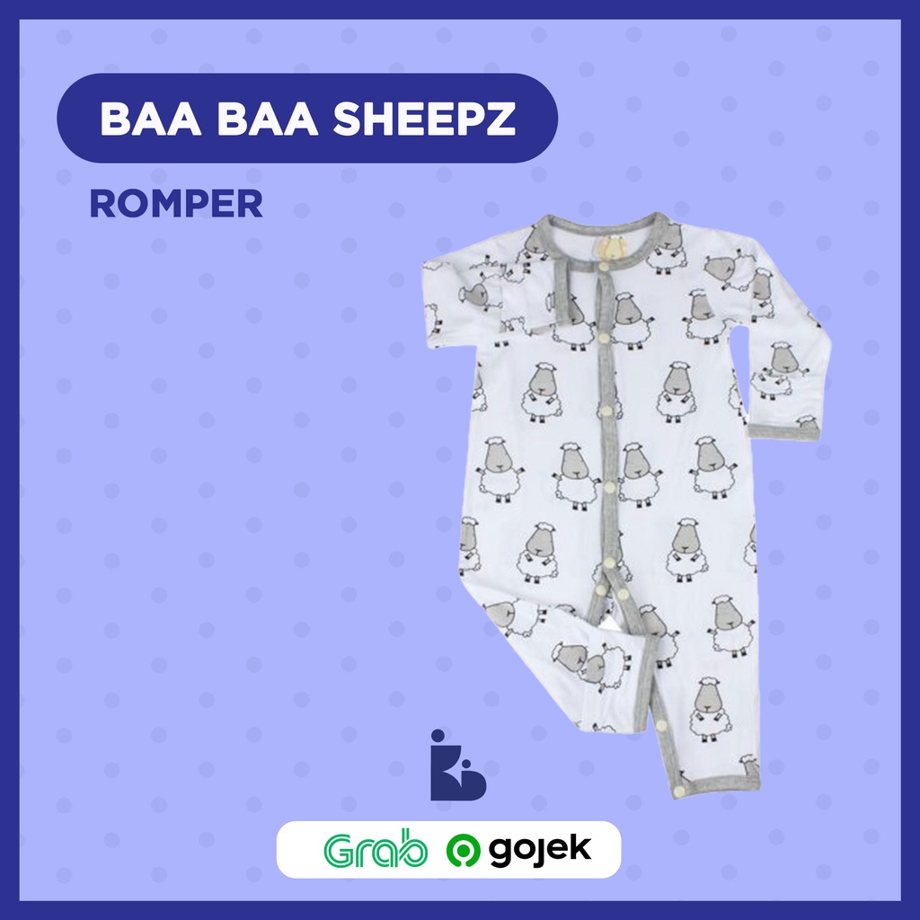 Baa Baa Sheepz romper 24m | Baju Terusan