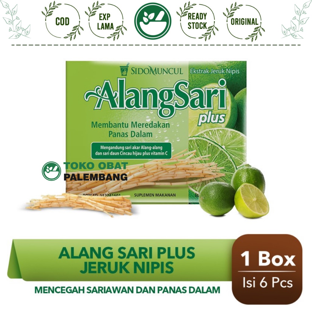 

SIDOMUNCUL ALANG SARI JERUK NIPIS 6 SACHET ALANGSARI SARIAWAN PANAS DALAM