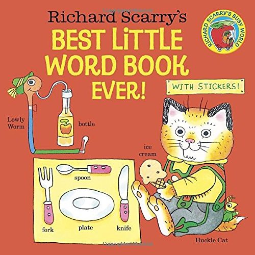 Buku Anak Import Richard Scarry's Best Little Word Book Ever by Richard Scarry. Bahasa Inggris