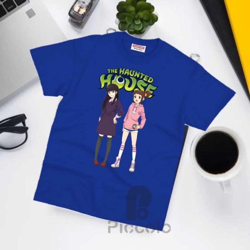 KAOS ANAK HARI KOO HARIKOO THE HAUNTED HOUSE SHINBI HOUSE ANIME LENGAN PENDEK