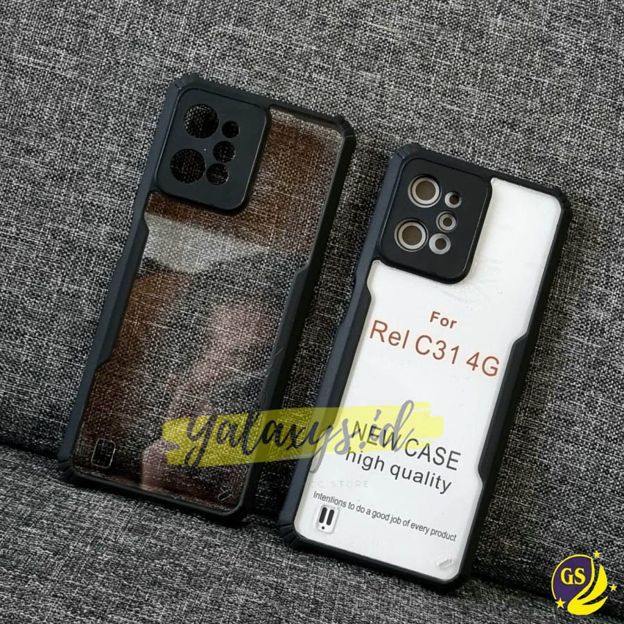 Case Ipaky Bumper XUNDD Oppo Realme GT Master Realme C55 2023 C35 C31 4G C25 C21 C20 C17 C1 C12 C11 C3 C2 A1K Camera Protection Case Armor Fusion Shockproof Premium Transparan Casing Mika