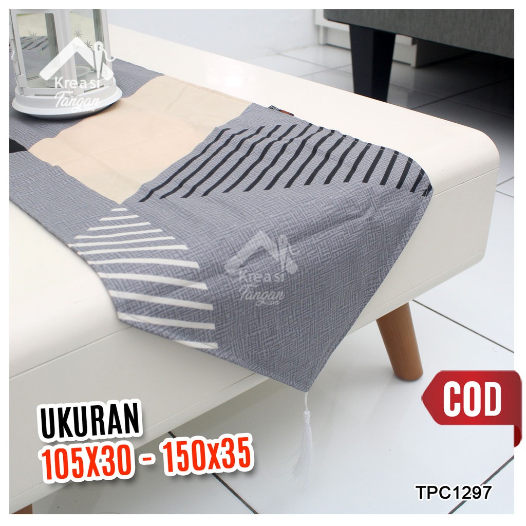 Taplak Meja / Table Runner Ukuran 105x30 - 150x35 TPC1297