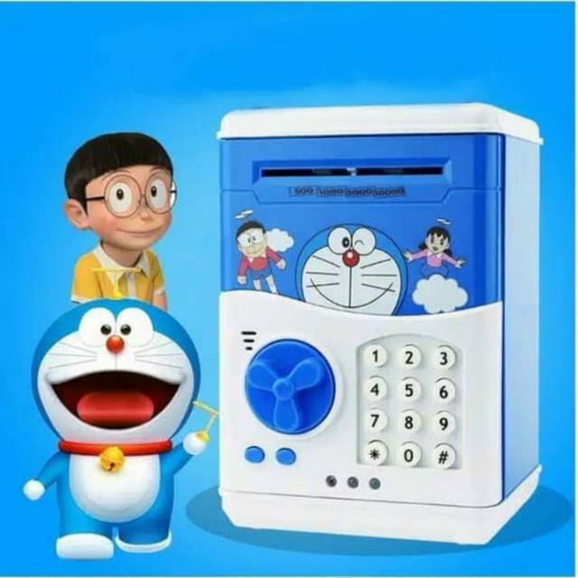 Celengan unik / celengan brankas doraemon / hello kitty / minion