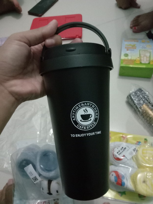 Termos Tutup Cangkir 500ml Sd-1058 - Termos Stainless Steel 500ml