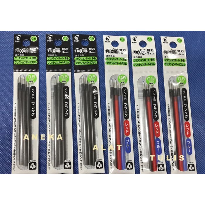 

Terlaris PILOT FRIXION 3 IN 1 REFILL / ISI ULANG PEN FRIXION 3 IN 1 ( 3 Warna ) Keren