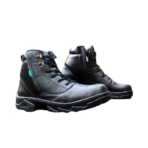 SEPATU BOOT PRIA TRACKING HIKING OUTDOOR SEPATU BOOT SAPETY PRIA BKS01 - HITAM 39-43