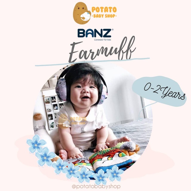 Baby Banz Mini Earmuff (0-2y)/ Penutup Telinga Anak